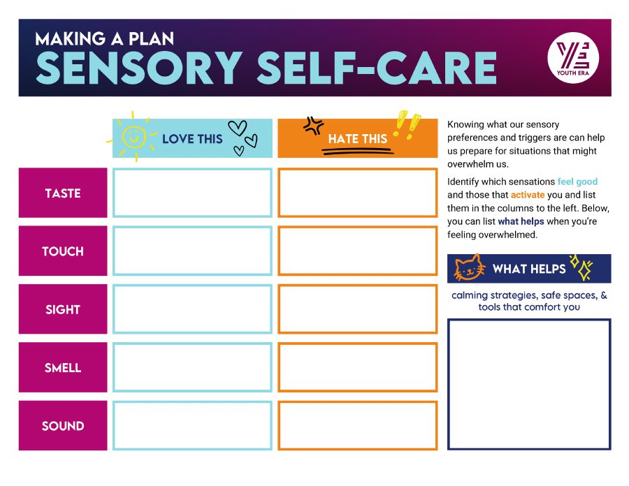 Sensory Self Care cover